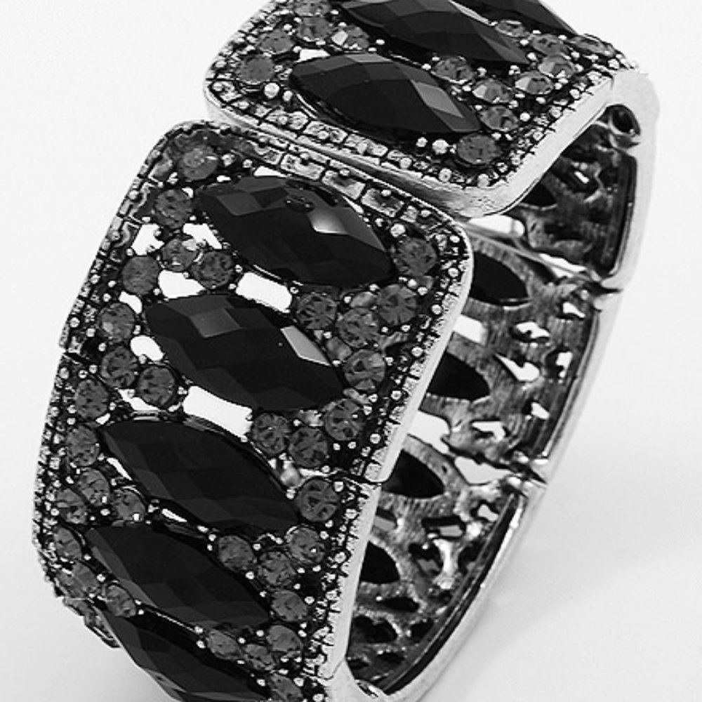 Black Crystal Bracelet